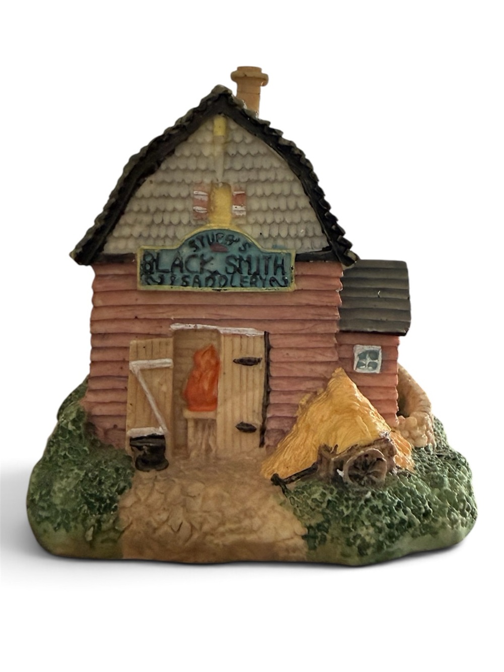 Vintage 1992 Liberty Falls Americana  Stubb’s Blacksmith & Saddlery AH13